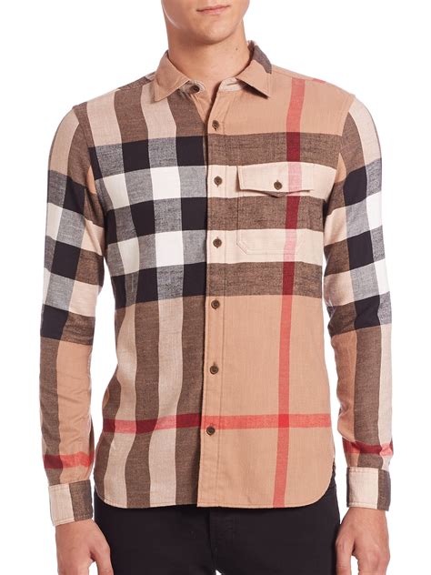 burberry nipple shirt|Men's Burberry Sale .